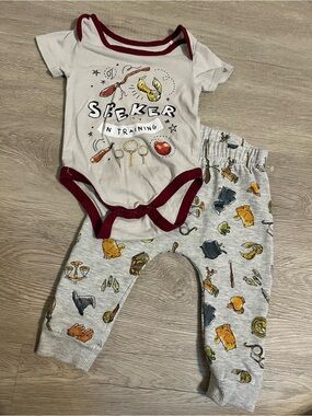 Warner Bros. Harry Potter Seeker in Training Bodysuit & Pants Set